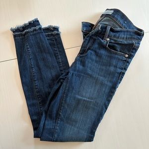 Loft Jeans with Ruffle Detail